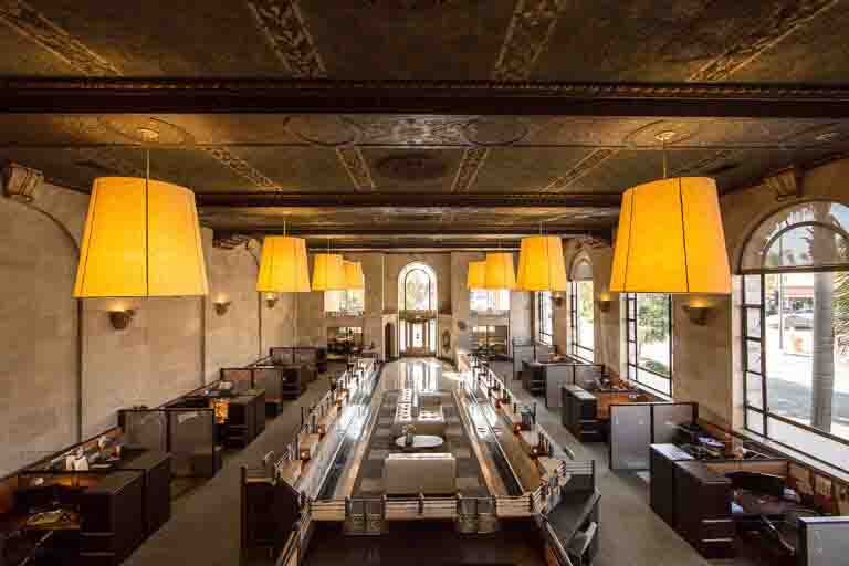 Commercial Interior Design - A Restored Bank Office