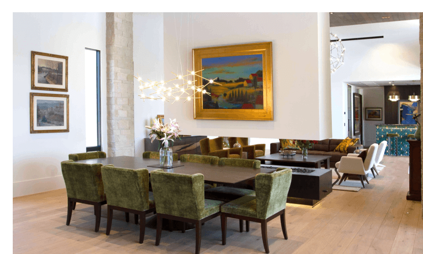 Desert Highlands Dining Room Interior