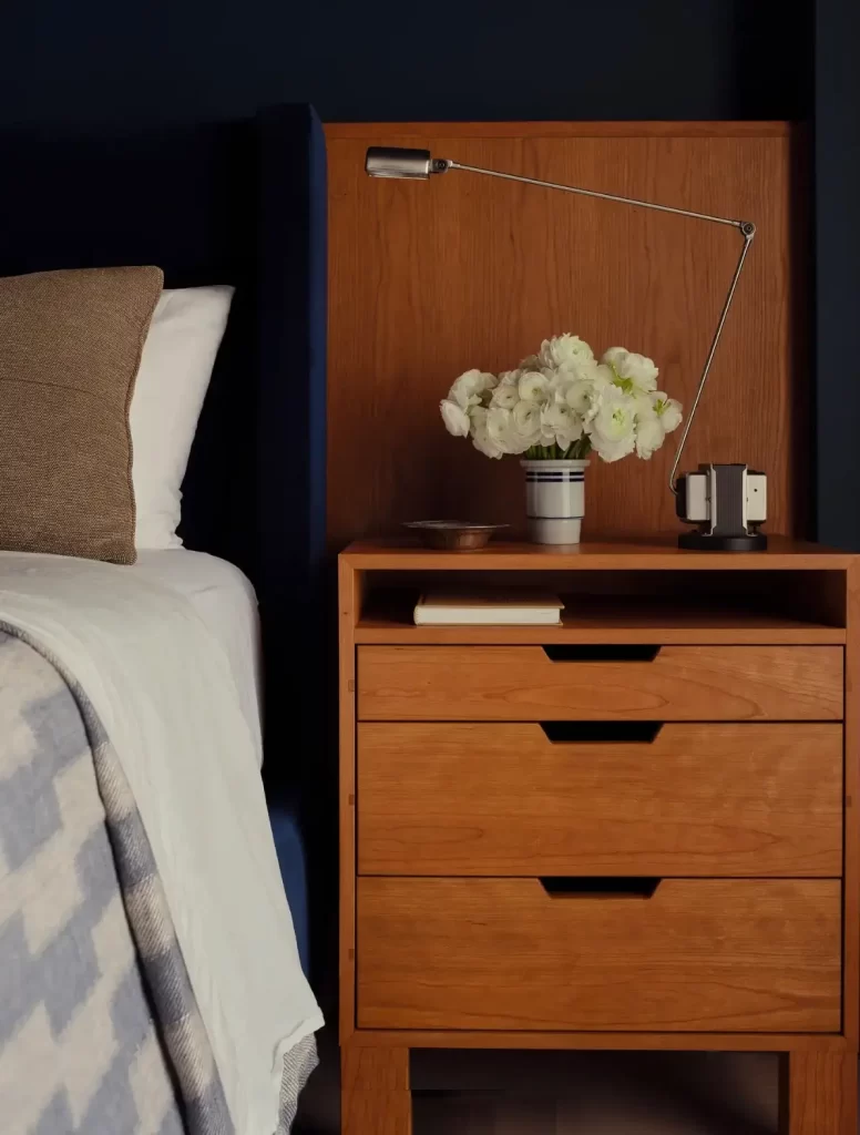 Calm, Intelligent Color Palette for bedroom interior