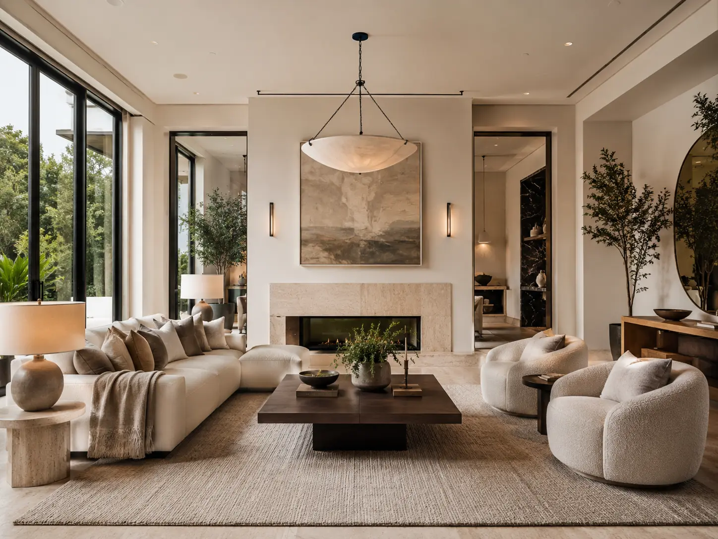 Layering in Interior Design - Textures, Colors & Lighting